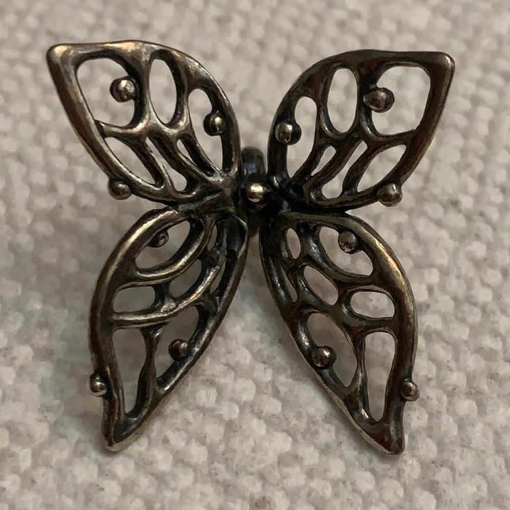 TrollBeads Big Butterfly Sterling Bead